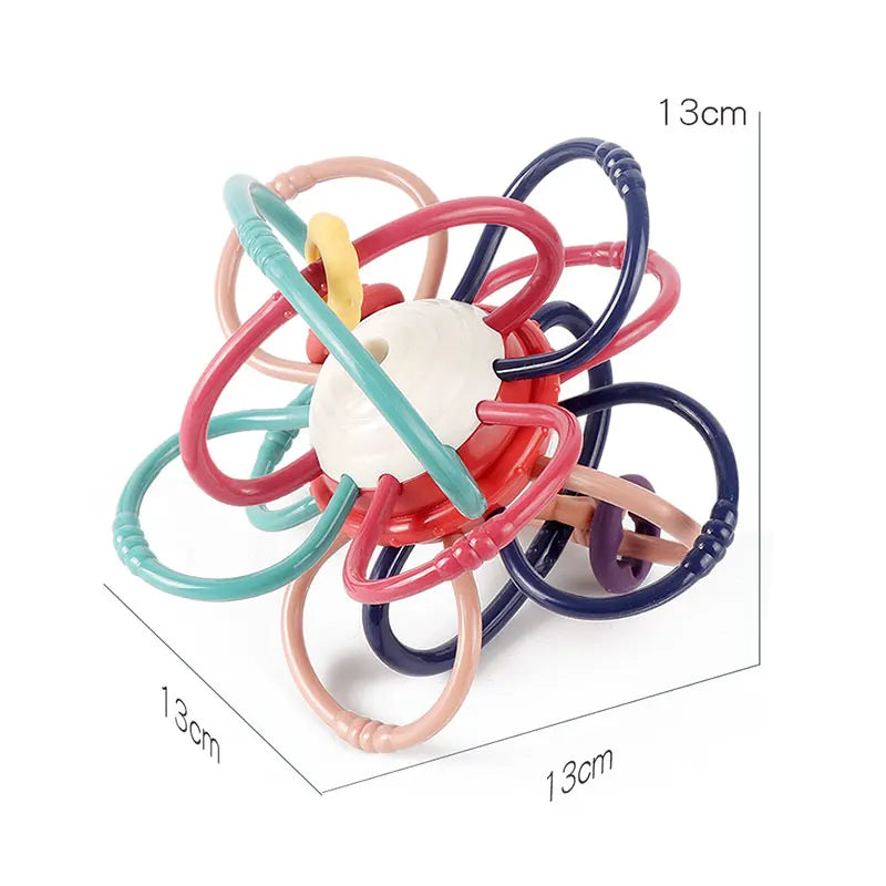 Baby Development Toys 0 6 12 Months Sensory Baby Teether Rattle Educational Baby Toys Soft Teething Toys Games For Babies 1 Year