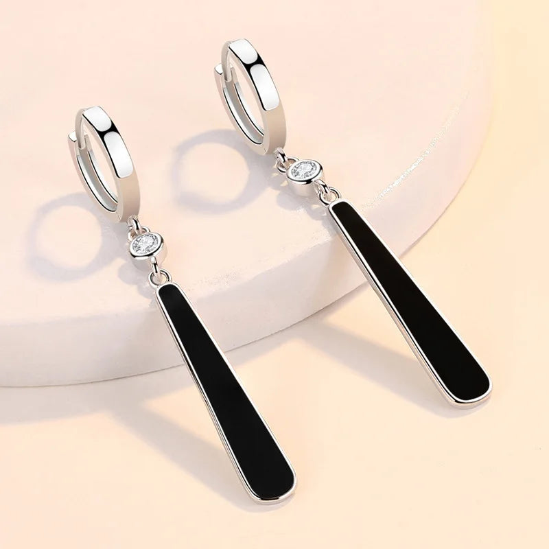 New 925 Sterling Silver Heart Hoop Earrings Stud Earrings Silver Women Star Butterfly Earrings for Women Jewelry Gift E523