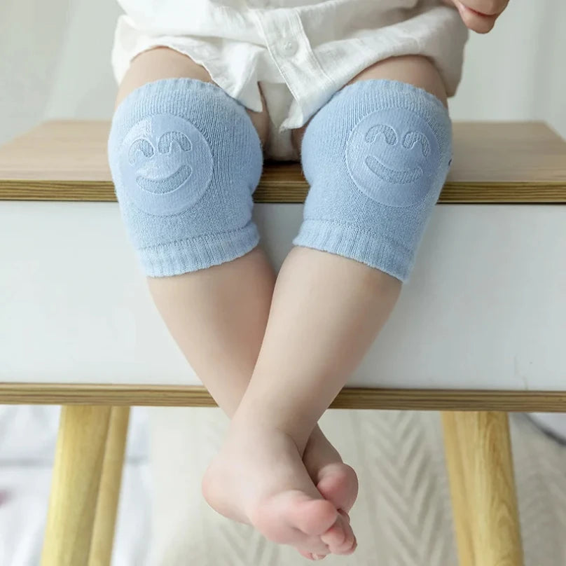 Baby Accessories Knee Pads Leg Warmer Gaiter Safety Smile Girl Boy Kids Crawling Elbow Kneepad Slips Toddlers Protector Infant