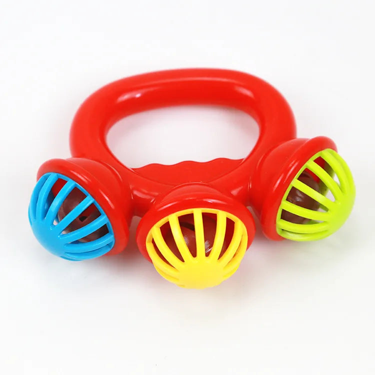 1-4PCS Baby Hand Rattle Ball Toy Newborn Grasping Hand Bell Sensory Toy Kids Safety Materials Toys for 0-24 Months Baby Children