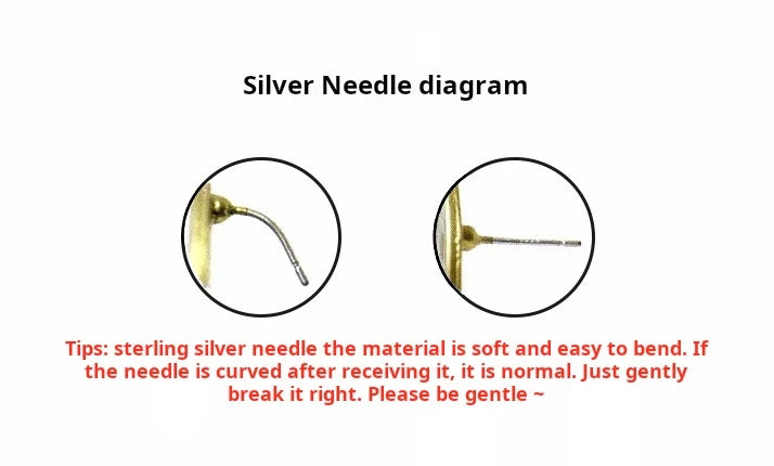 Niche fashion light luxury temperament earrings silver needle metal style letter earrings French simple high-end feeling earring