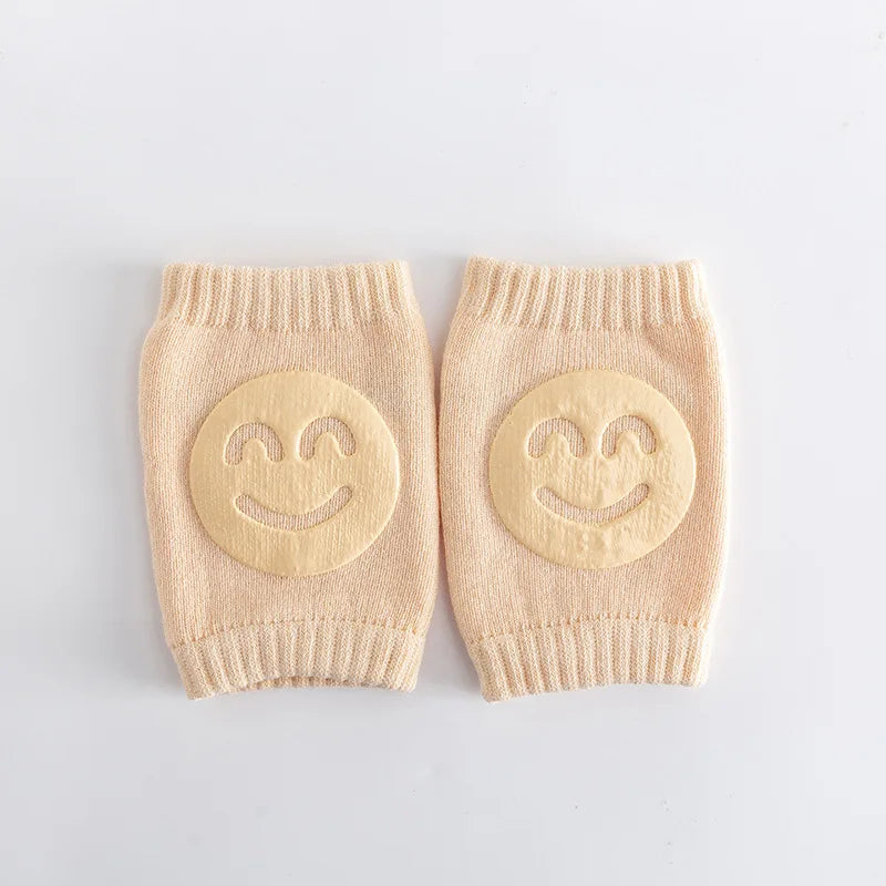 Baby Accessories Knee Pads Leg Warmer Gaiter Safety Smile Girl Boy Kids Crawling Elbow Kneepad Slips Toddlers Protector Infant