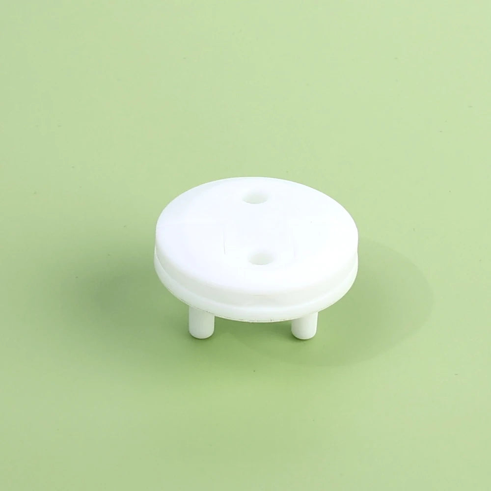 White Electrical Safety Socket Protective Cover Baby Care Safe Guard Protection Children Anti Electric Shock Rotate Protectors