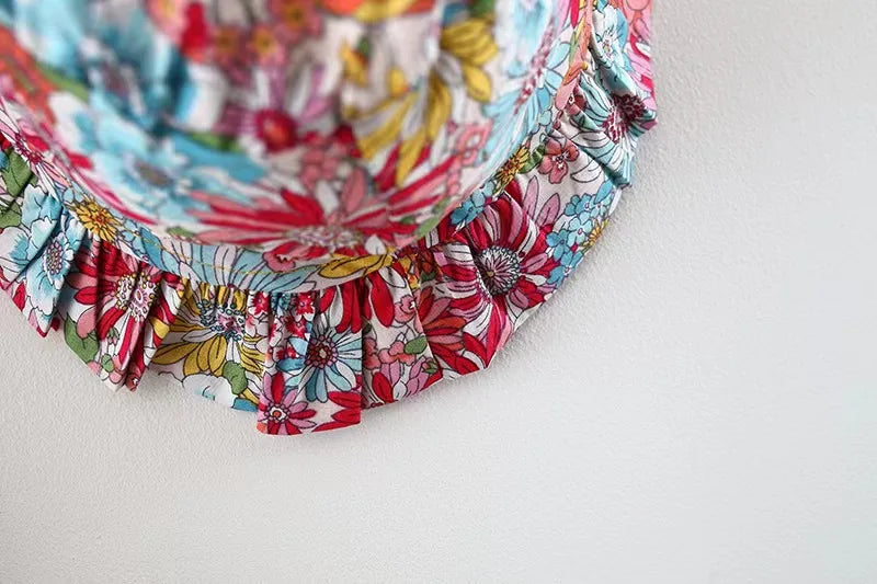 Baby Summer Skirt Set Baby Girl Clothes 0-2 Years Old Infant Plaid Suspender Dress Hat Two-piece Set Baby's Sets