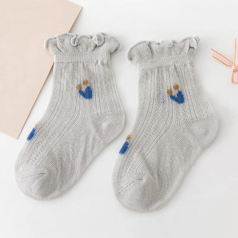 3Pair/lot New Newborn Baby Socks Summer Thin Casual Kids' Baby