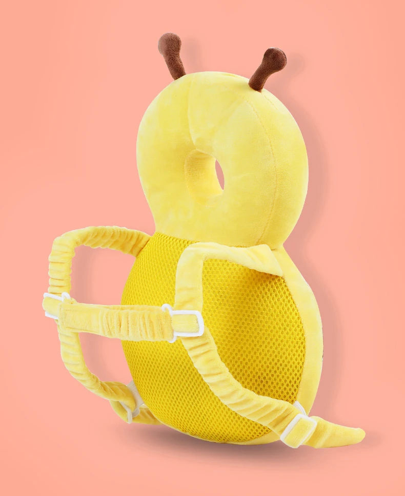 Head Back Protector Baby Protect Pillow Learn Walk Head Protector  Cushion Anti Fall Backward Cap Carry Cartoon Kids Safe Bibi