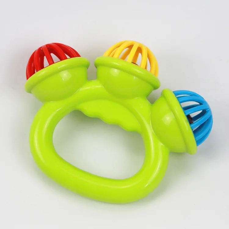 1-4PCS Baby Hand Rattle Ball Toy Newborn Grasping Hand Bell Sensory Toy Kids Safety Materials Toys for 0-24 Months Baby Children