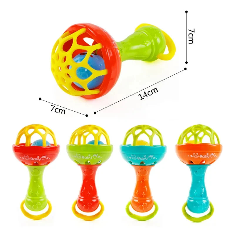 Baby Development Toys 0 6 12 Months Sensory Baby Teether Rattle Educational Baby Toys Soft Teething Toys Games For Babies 1 Year