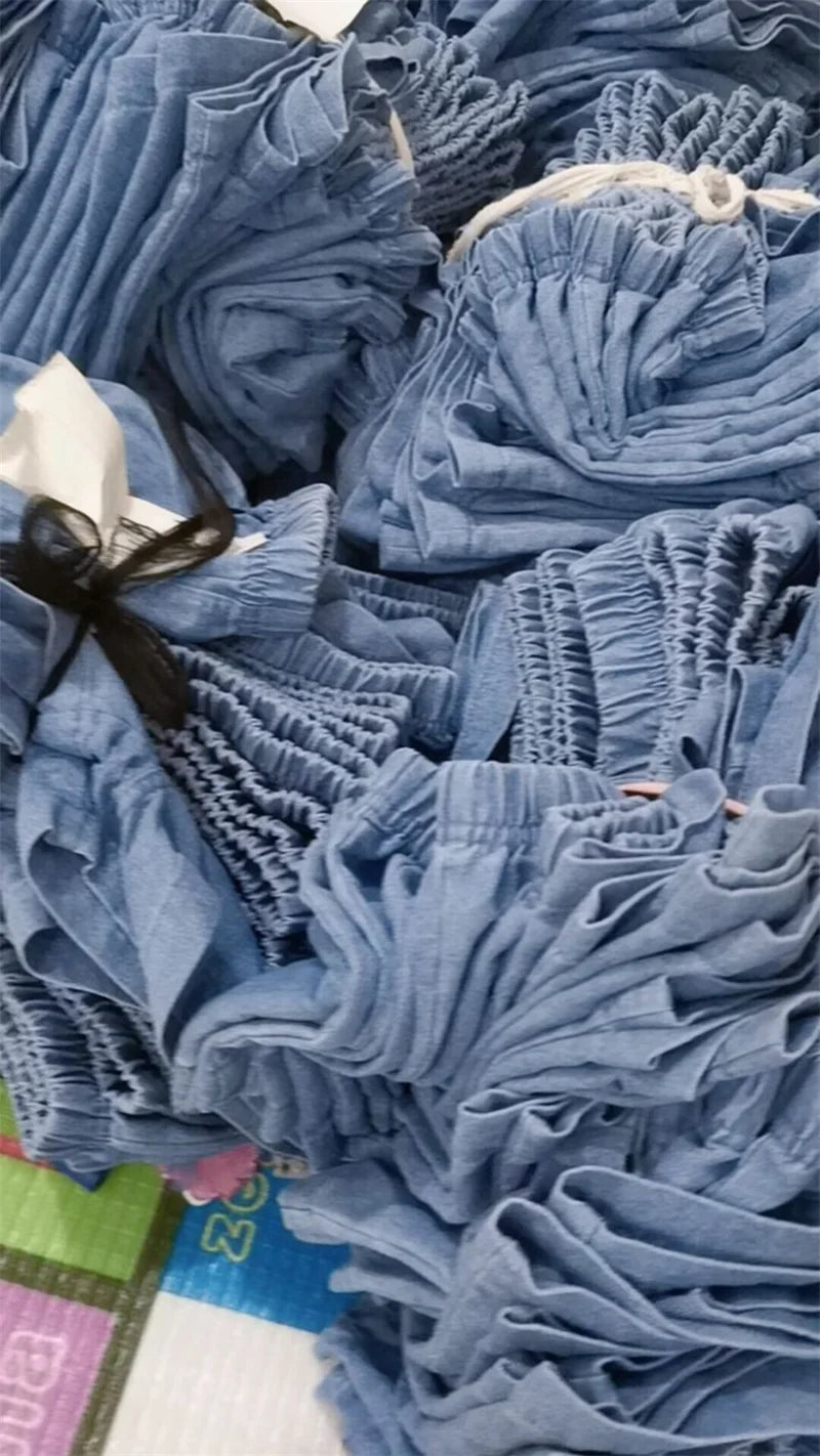 Adorable Baby Boys Shorts Summer Casual Denim Short Pants for Toddler Girls Pockets Design Clothing Children Jeans Pants 0-24M