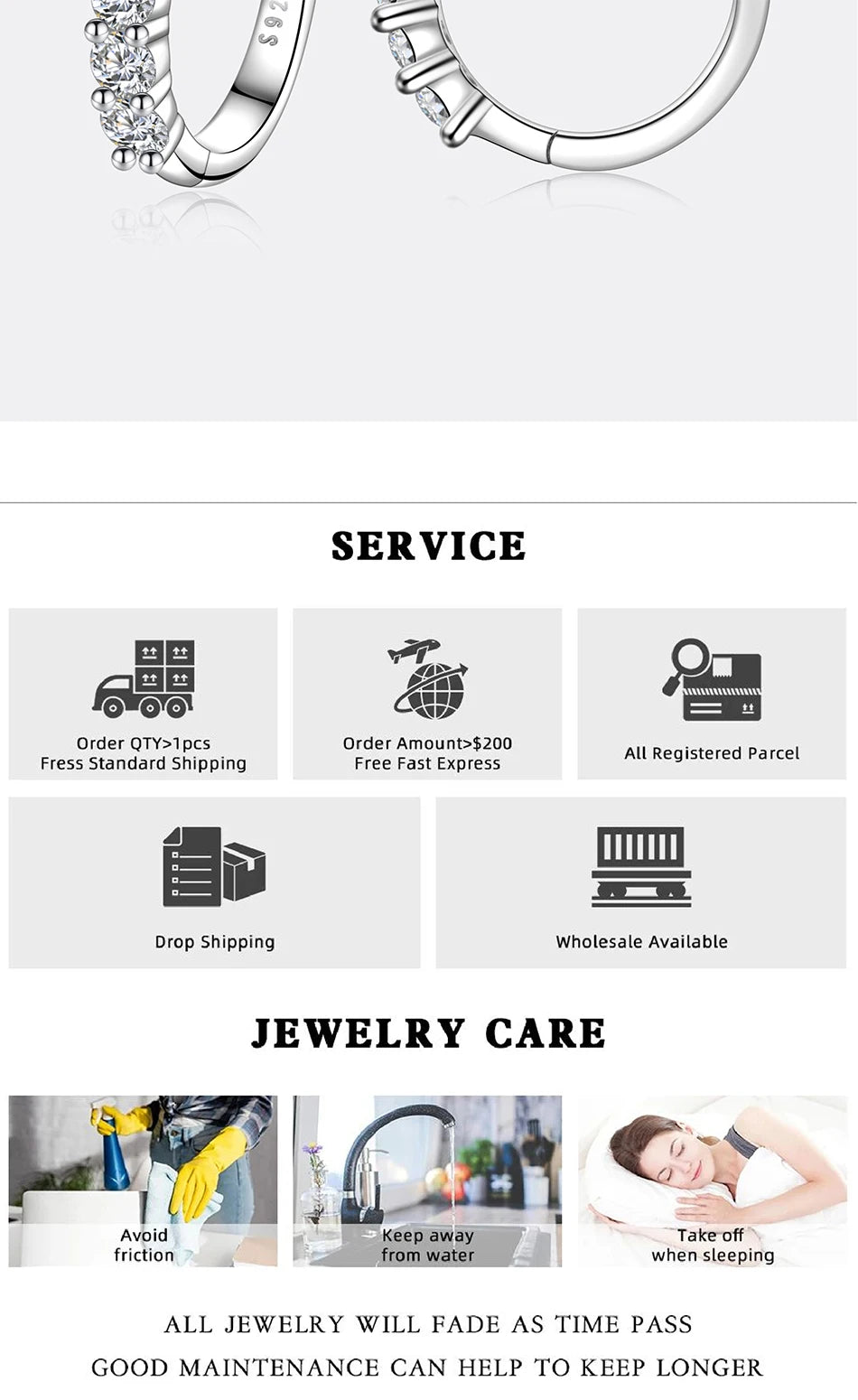 PERMANY 1CT Full Moissanite Earrings for Women S925 Pure Silver Laboratory Certified Cultivation Diamond Luxury Party Jewelry