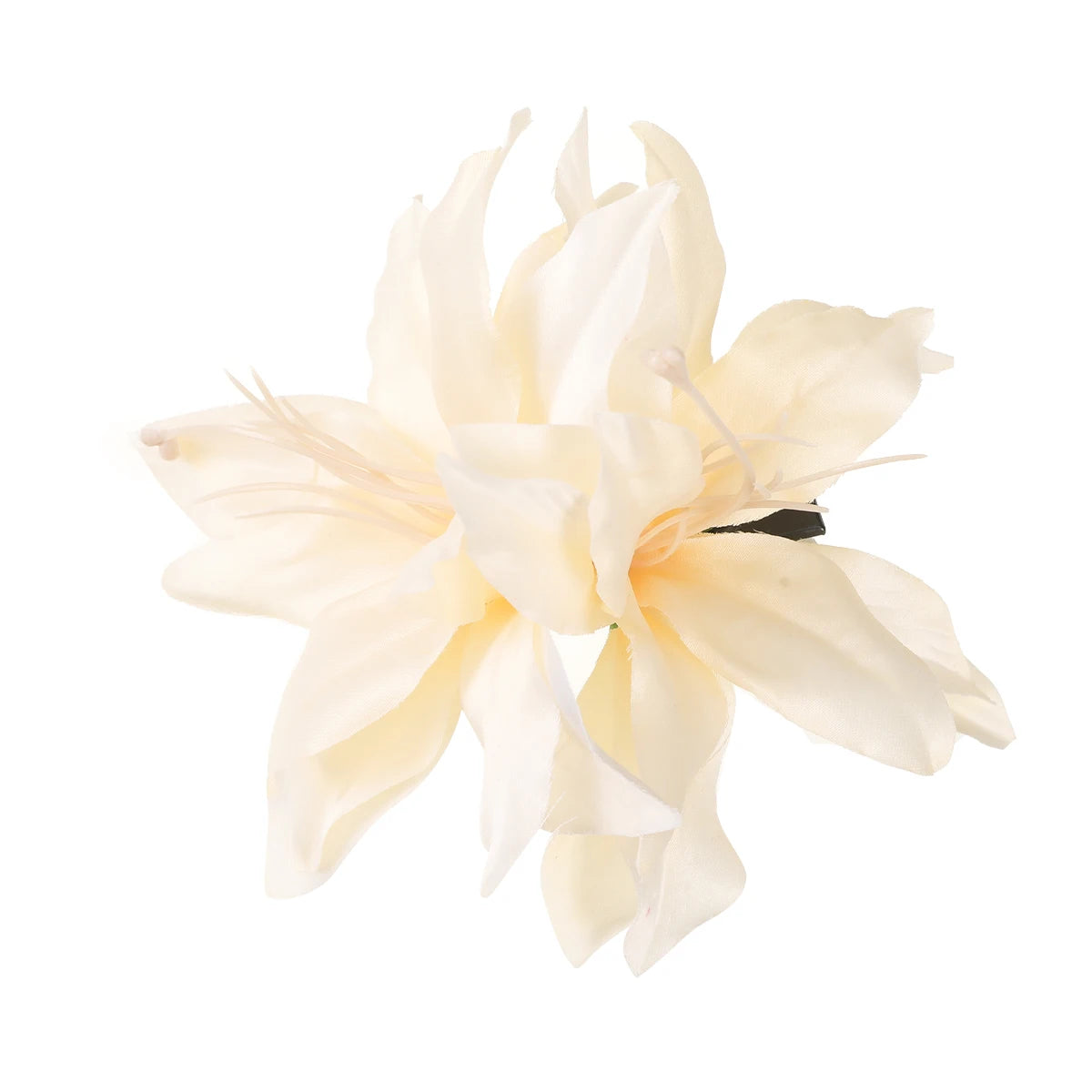 AWAYTR Elegant Bohemian Flower Small Hair Clips Faux Flower Side Pins Hairpin Vacation Beach Hair Accessories for Women