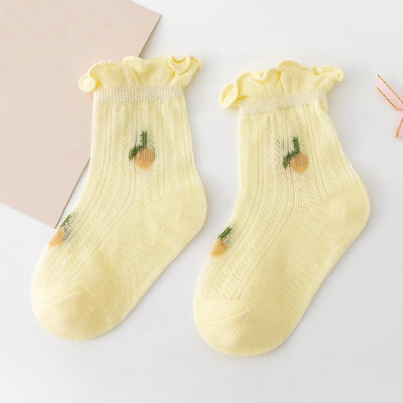 3Pair/lot New Newborn Baby Socks Summer Thin Casual Kids' Baby