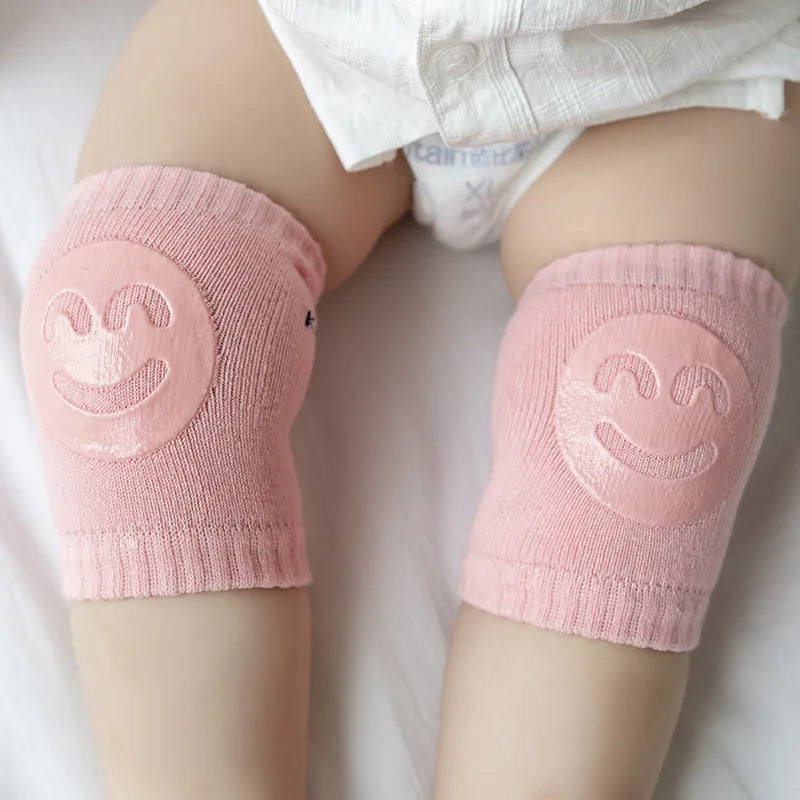 Baby Accessories Knee Pads Leg Warmer Gaiter Safety Smile Girl Boy Kids Crawling Elbow Kneepad Slips Toddlers Protector Infant