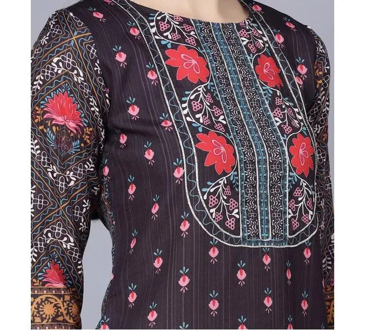 India Women Shirt Long Robe Kurta Spring Tops New