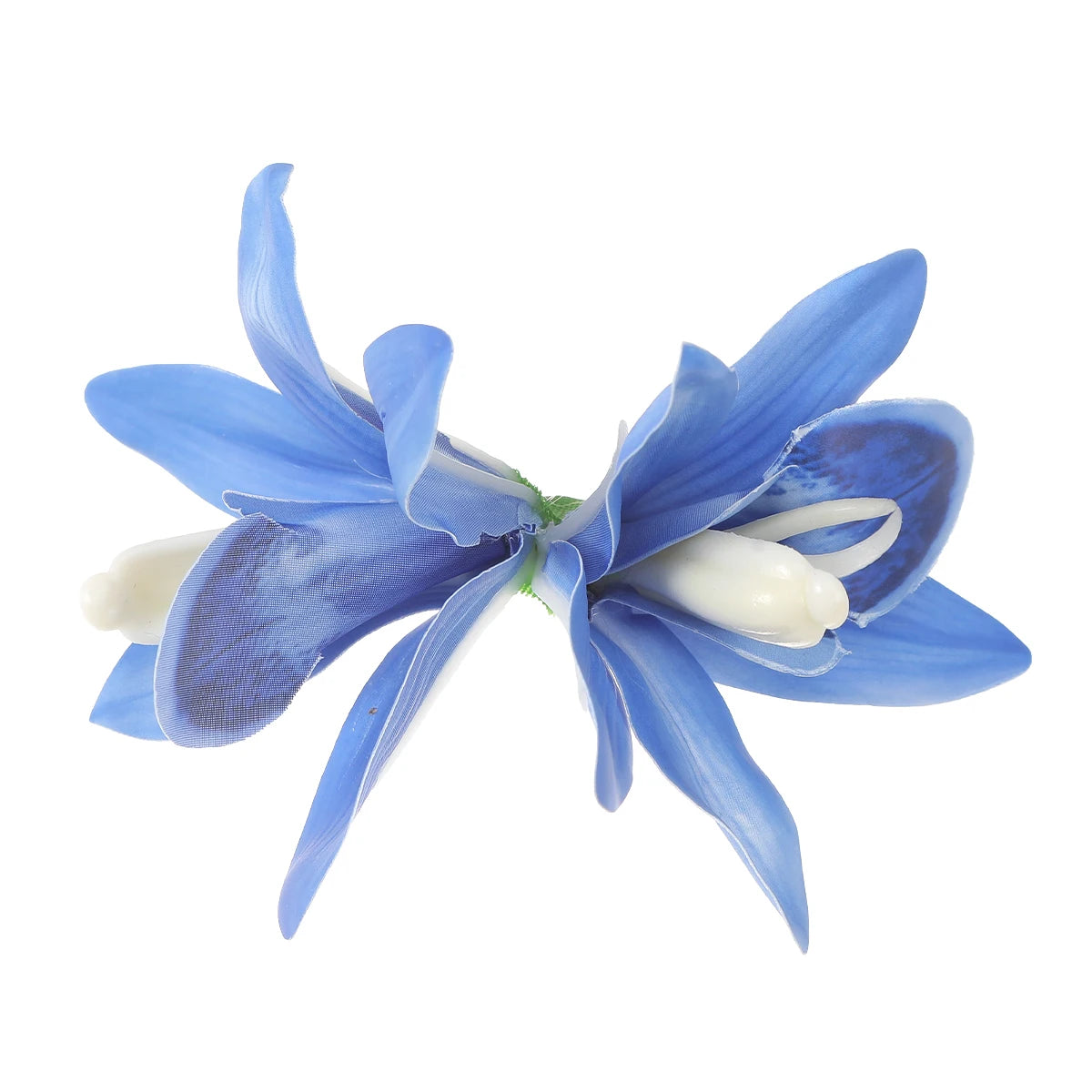 AWAYTR Elegant Bohemian Flower Small Hair Clips Faux Flower Side Pins Hairpin Vacation Beach Hair Accessories for Women