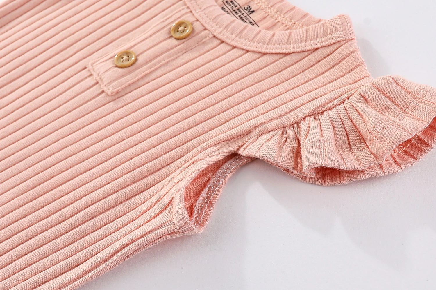 3-Piece Cartoon Cute Baby Girl Onesies Cotton Comfy Newborn Bodysuits Sleeveless/Short Sleeve Infant Spring Summer Clothes